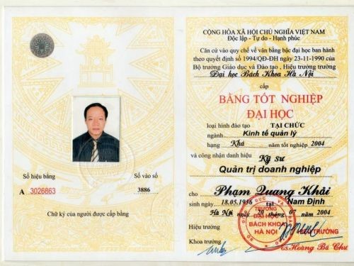 làm bằng cấp Bao công chứng